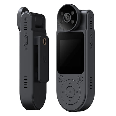 HD 1080P Mini Body Camera Rotatable Lens Vlogging Camera Infrared Night Vision Small Personal Recorder for Outdoor Sports
