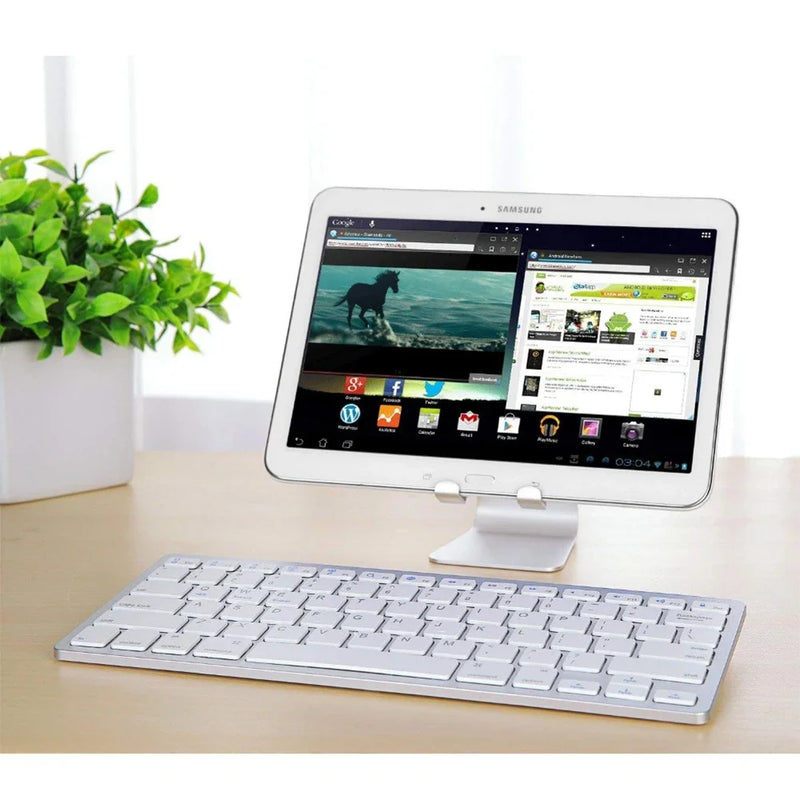 Professional Ultra-slim Wireless Keyboard Portable Bluetooth-compatible 3.0 Keyboard Teclado For Apple For iOS Android Windows