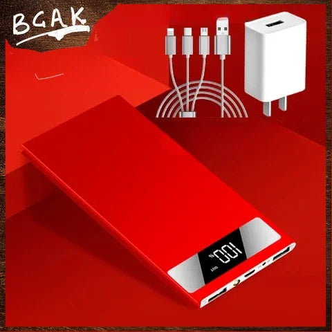 New Style BCAK Large capacity power bank rated 10000mAh Android ultra-thin mobile phone universal mobile power bank BCAK