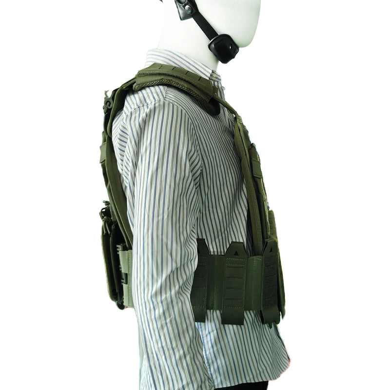 Tactical vest bulletproof vest sportswear hunting Molle bulletproof army green