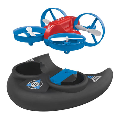 Sky Fly JHD JJRC new product H101 remote control quadcopter air land and sea three-in-one stunt color drone for kids Child boys